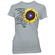 Battlestar Galactica Eye of Jupiter Gray Juniors T-Shirt